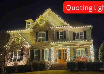 Quotes about Christmas lights poster