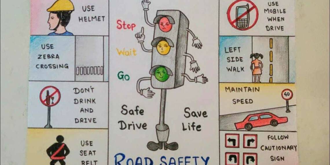 Road safety posters ideas