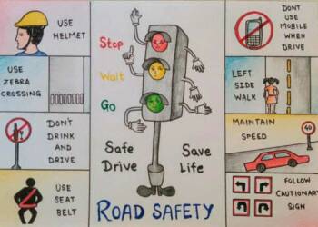 Road safety posters ideas