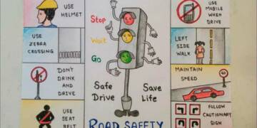 Road safety posters ideas