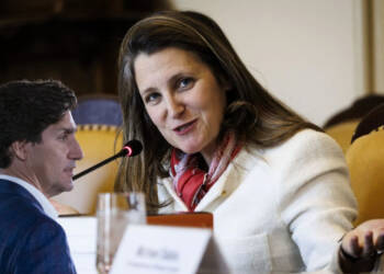 If the Liberal Party has to survive….then Freeland has to cut Trudeau to size