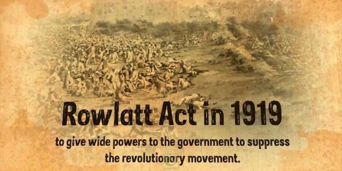 What is Rowlatt Act