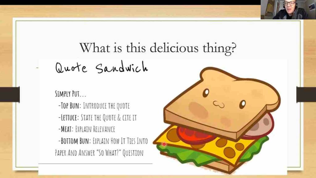 Quotes about sandwiches