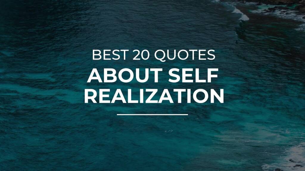 realisation quotes