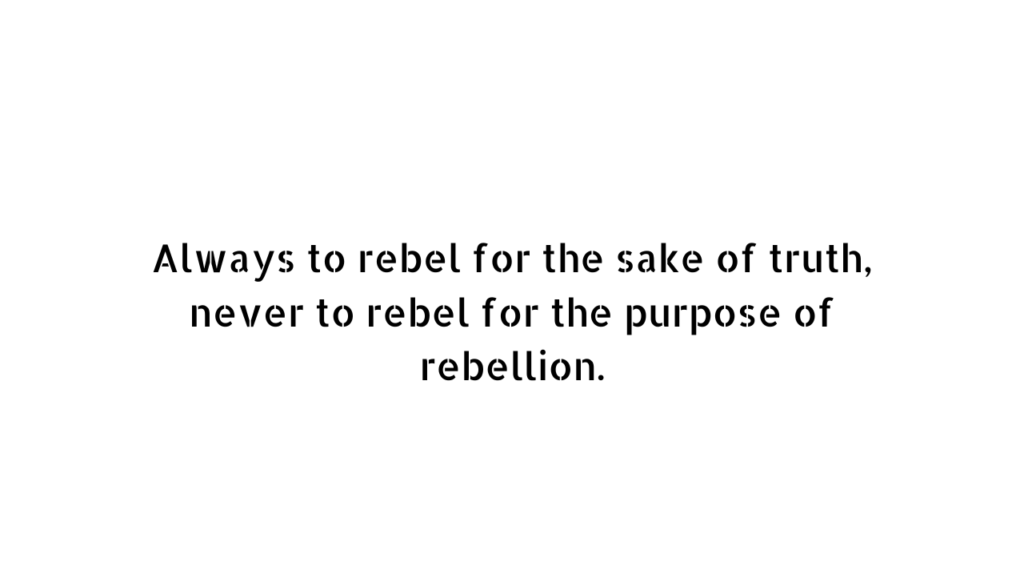 Rebel quotes