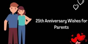 25th Anniversary quotes for parents