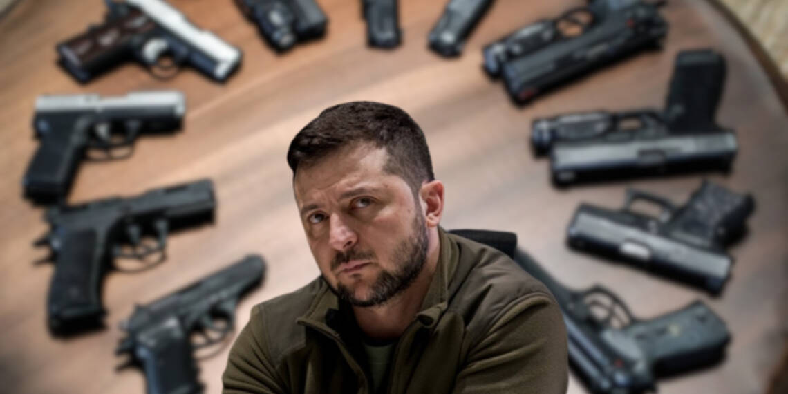 Ukrainian Weapons were used in France riots