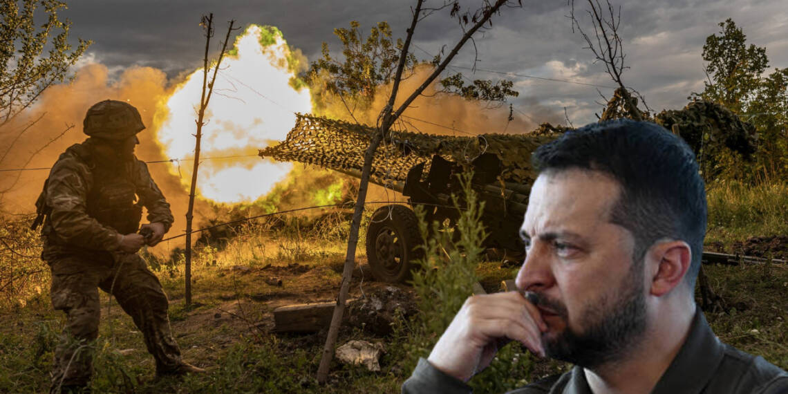 Aerial shots show Ukrainian army surrendering in huge numbers