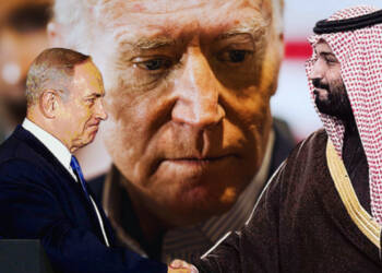 Sauds and Israelis are going to get in a bear hug to Biden’s chagrin