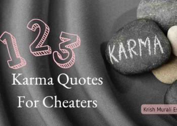 Cheaters Karma Quotes