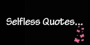Selfless People Quotes
