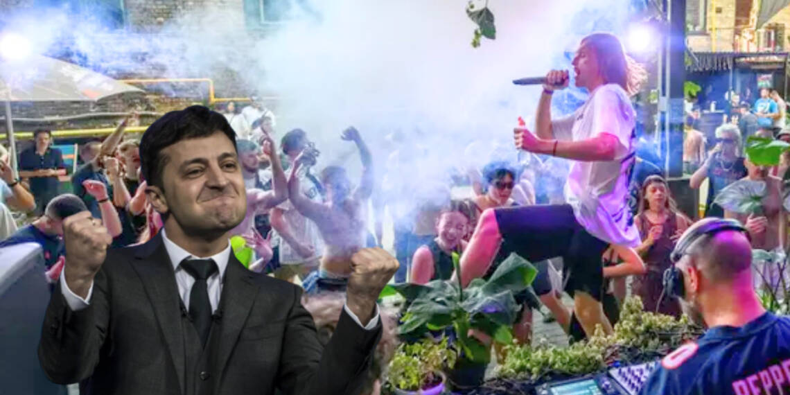 As Europeans live frugally, Ukrainians are partying on West’s money