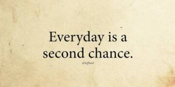 - second chance quotes