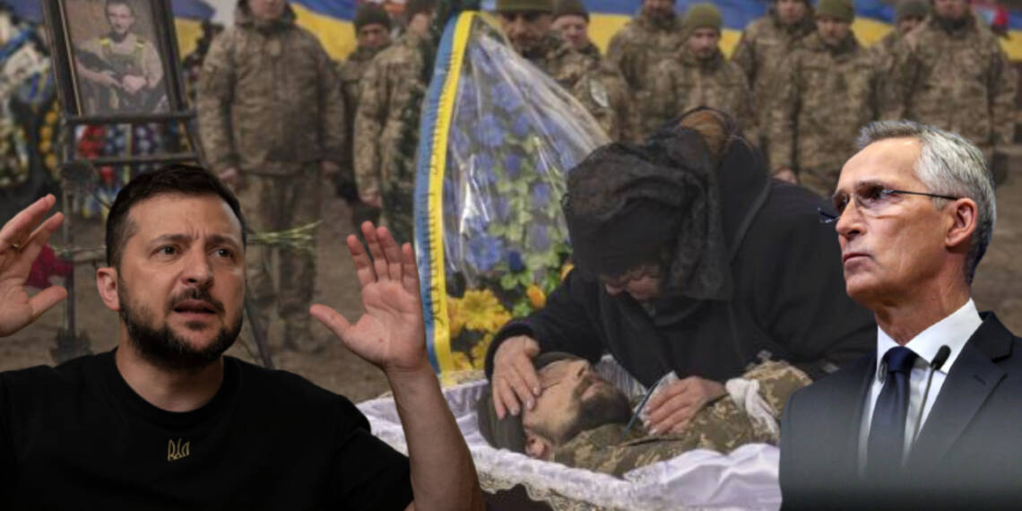 ‘500,000 Ukrainians are dead’ Stoltenberg Unveils the toll of Zelensky’s counteroffensive