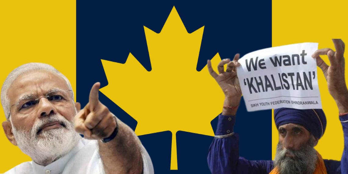 Canada is officially Khalistan, India has shown it to the World