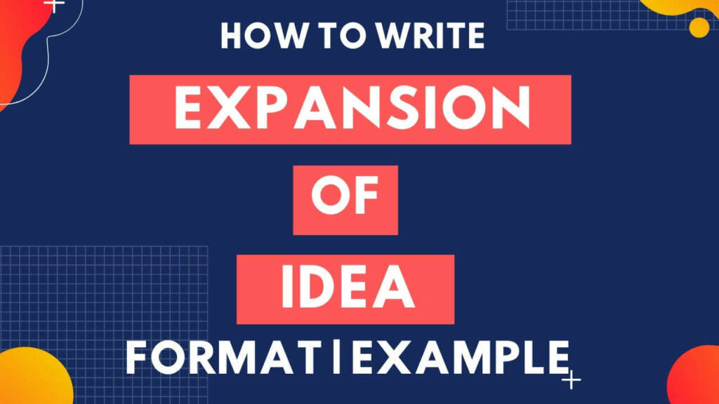 Expansion Of Idea