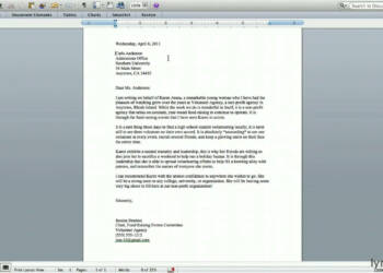 How to Write a Letter of Recommendation