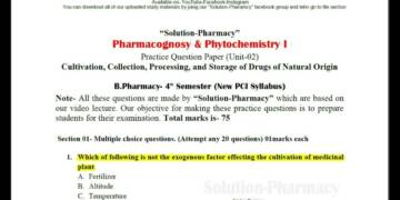 Pharmacognosy scope