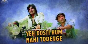 Ye Dosti Hum Nahi Todenge Song Lyrics