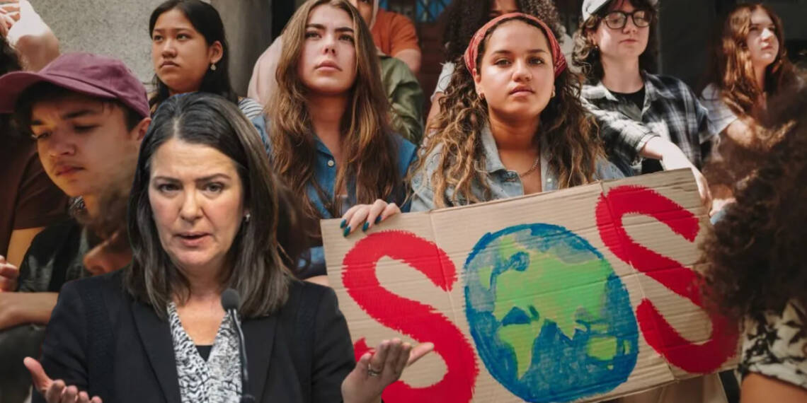 Danielle Smith Takes on Climate Change Warriors – No Holds Barred