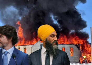 Jagmeet-Trudeau Issues an Unwanted NOC to Church Burners in Canada