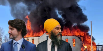 Jagmeet-Trudeau Issues an Unwanted NOC to Church Burners in Canada