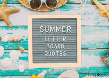 Summer Letterboard quotes