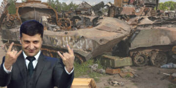 Scrapyard Ukraine is using Russian Scrap to Assemble new Military Scrap