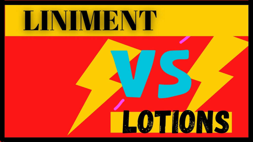 Difference Between Liniment and Lotion