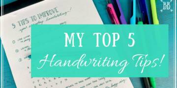 Tips for Improving Handwriting