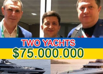 Zelensky has two shining Yachts. Biden you Lovely Rich Rascal!