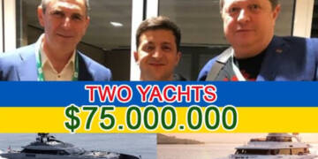 Zelensky has two shining Yachts. Biden you Lovely Rich Rascal!