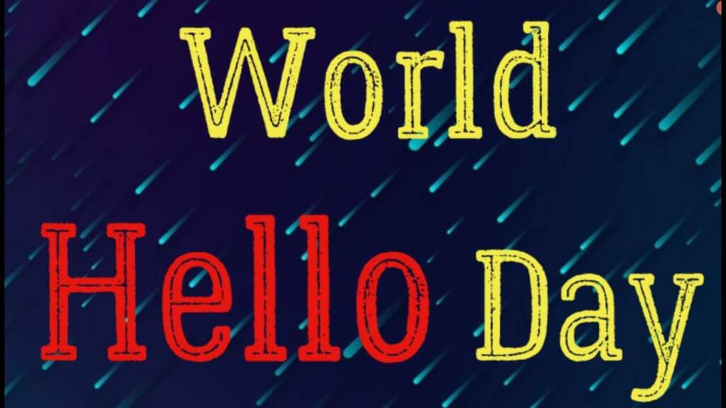 World Hello Day Quotes