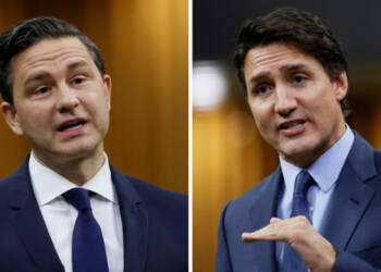 Trudeau is running away from Poilievre like a dog
