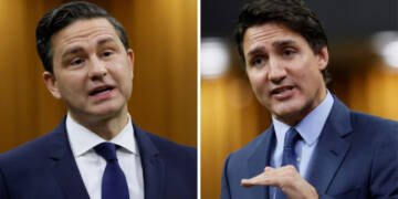 Trudeau is running away from Poilievre like a dog