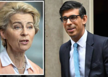 Ursula Von Der Leyen dug a deep hole. Sunak Jumped right into it
