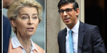 Ursula Von Der Leyen dug a deep hole. Sunak Jumped right into it