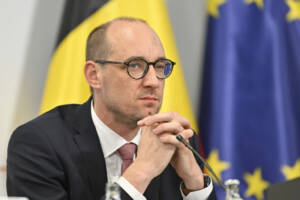 Belgian Finance Minister Vincent van Peteghem