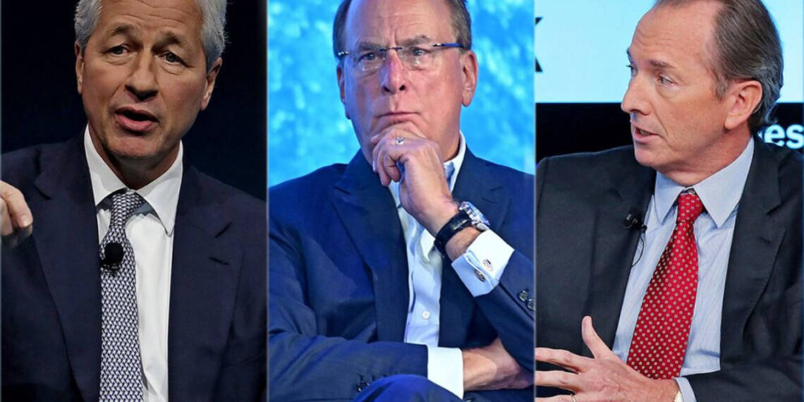 Did Biden just send American Finance Giants to somehow keep Ukraine running?