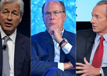 Did Biden just send American Finance Giants to somehow keep Ukraine running?