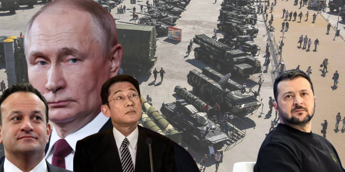 Ireland, Japan and other countries that helped Russia crush Ukraine