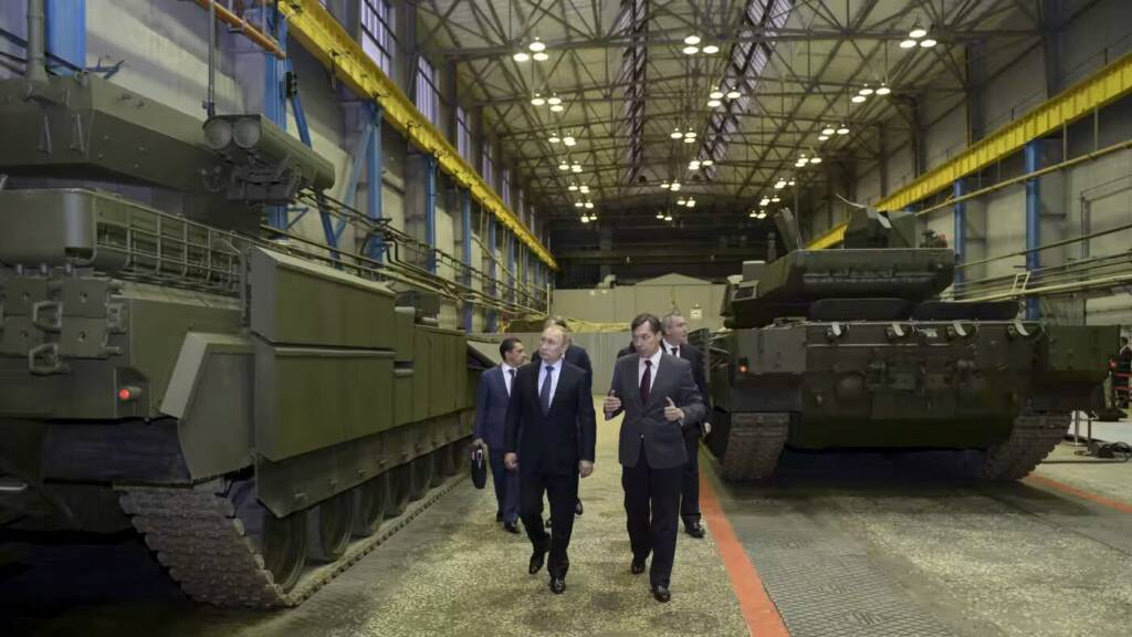 Russia procures tank parts from Japan and Taiwan via China