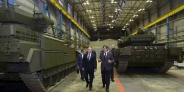 Russia procures tank parts from Japan and Taiwan via China