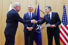 Finland joins NATO, doubling military alliance’s border with Russia