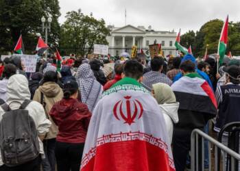 Sparse pro-Gaza demonstration in Iran's