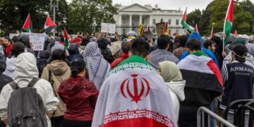 Sparse pro-Gaza demonstration in Iran's