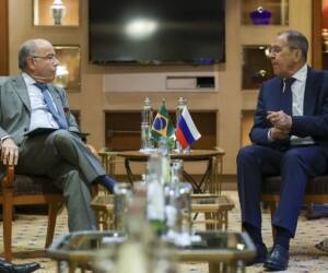 Russian Foreign Minister Sergey Lavrov visited Brazil on his Latin America tour