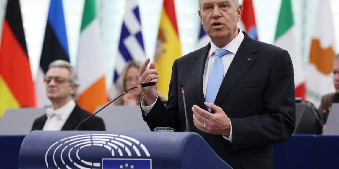 Romanian President Klaus Iohannis