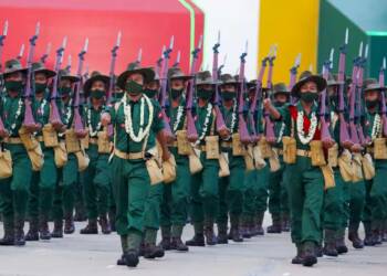 Myanmar's military wants to supplement its depleted forces through a draft targeting the general public. © Reuters