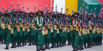 Myanmar's military wants to supplement its depleted forces through a draft targeting the general public. © Reuters